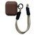 Чохол для AirPods 1/2 Matte Silicone Case Brown 2993-2 фото