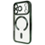 Чохол Shining with MagSafe на iPhone 18 Pro Dark Green 4603-5 фото