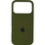Чохол Silicone case Full iPhone 18 Pro Army green 4613-45 фото