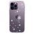 Прозорий протиударний новорічний чохол для iPhone 12 Mini Сніжинки 1960-4 фото
