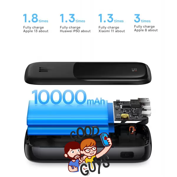Павер банк Baseus QPOW Pro 20000mah Black 586-1 фото