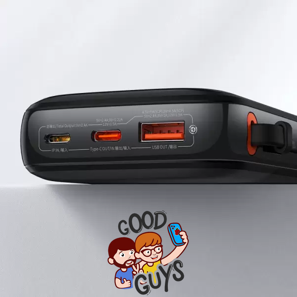 Павер банк Baseus QPOW Pro 20000mah Black 586-1 фото