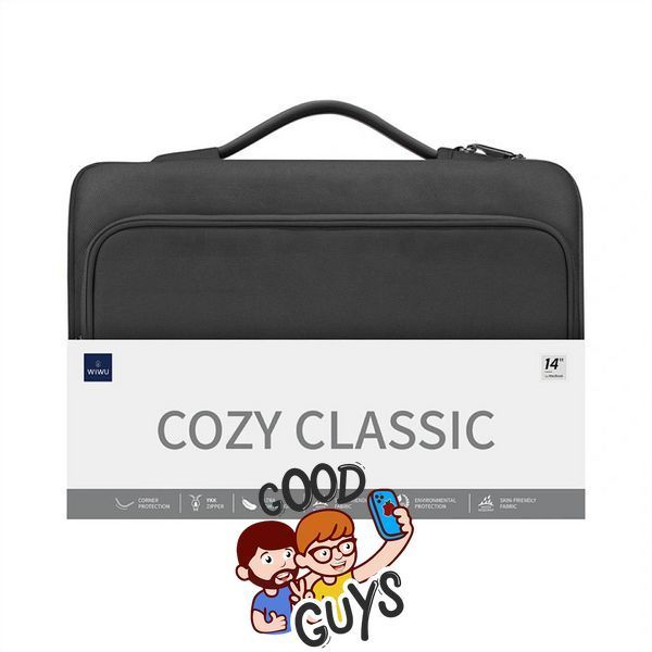 Чохол-сумка WIWU для MacBook 16" Cozy Classic Sleeve Series Black 2783-0 фото