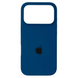Чохол Silicone case Full iPhone 17 Pro Navy blue 4017-33 фото 1