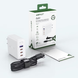 Адаптер ACEFAST A37 GaN 100W 4-Port Fast Charger 3&times;USB-C + USBWhite 4119-0 фото 4