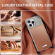 Чохол металевий Aluminium Aroma для iPhone 17 Pro Brown 4108-4 фото 5