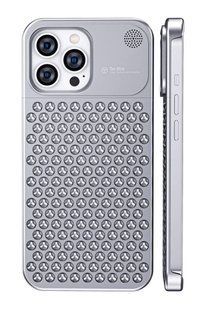 Чохол металевий Aluminium Aroma для iPhone 13 Pro Silver 1825-1 фото