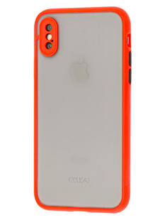 Чохол Avenger FULL Camera для iPhone Xs Max Red-Black 1312-1 фото