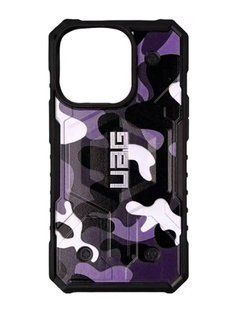 Чохол протиударний UAG Pathfinder з MagSafe для iPhone 14 Plus Black-Purple 2924-10 фото