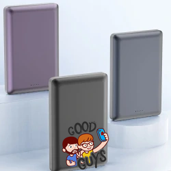Павер банк Aspor A382 10000mah MagSafe Purple 2356-2 фото