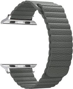 Ремінець Leather Loop Band 38,40,41,42mm(10,11S) Gray 1421-5 фото