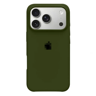 Чохол Silicone case Full iPhone 17 Air Dark olive 4019-14 фото