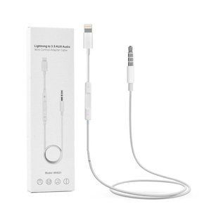 Автомобільний перехідник Lightning to 3,5 AUX Audio Cable 511-0 фото