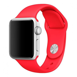 Ремінець Apple Watch Silicone 38,40,41mm,42mm(10,11S) Red 275-13 фото
