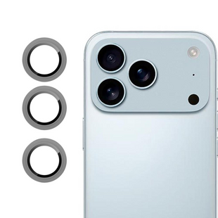 Скло (лінзи) для камери Metal Classic для iPhone 17 Pro Gray 3861-3 фото