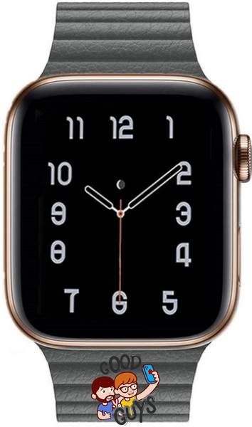 Ремінець Leather Loop Band 38,40,41,42mm(10,11S) Gray 1421-5 фото