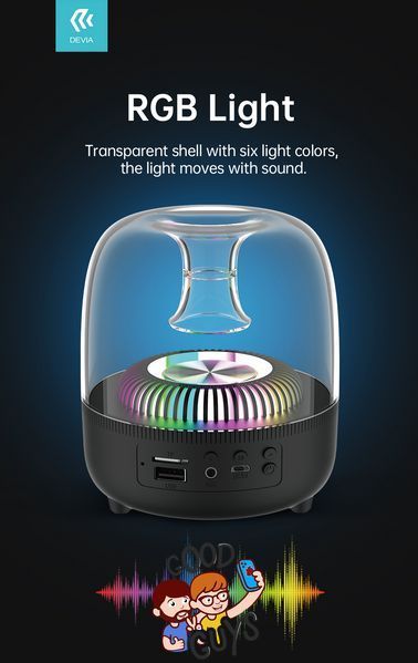 Колонка Devia Smart Series Crystal Speaker (I-M2) 2068-0 фото
