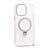 Чохол Crystal Matt з підставкою MagSafe iPhone 16 Pro Max Transparent 2954-3 фото