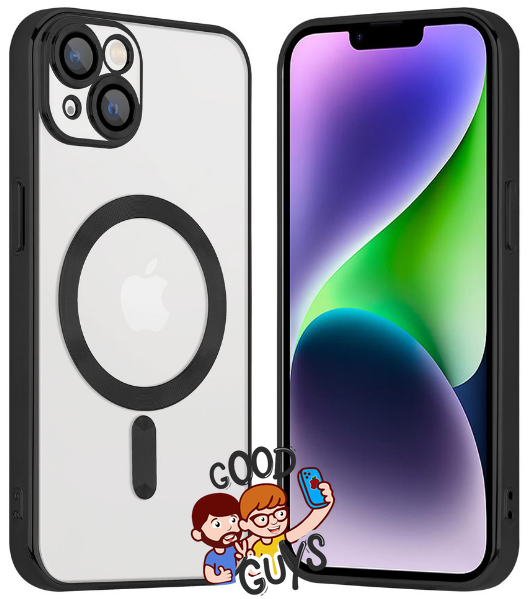 Чохол Shining with MagSafe на iPhone 14 Plus Black 361-0 фото
