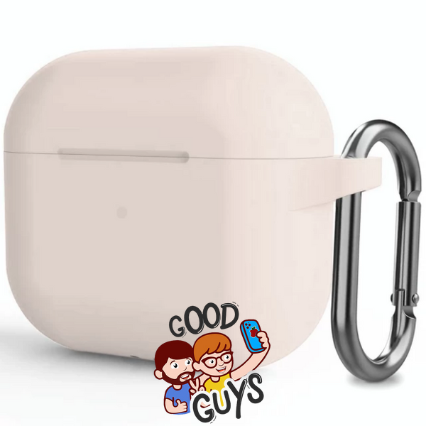 Чохол для AirPods Pro з карабіном Pink sand 267-15 фото
