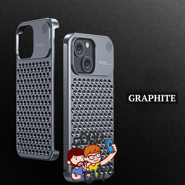 Чохол металевий Aluminium Aroma для iPhone 17 Pro Max Graphite 4109-0 фото