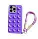 Чохол Silicone Suction Case для iPhone 15 Pro Violet 3074-2 фото 2