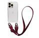 Чохол Armored з ремінцем Crossbody для iPhone 16 Pro Rose Red 2520-9 фото 1