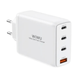 Адаптер WIWU 120W GaN Charger Series 3xUSB-C+USB (Wi-U020)White 4120-0 фото 1