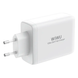Адаптер WIWU 120W GaN Charger Series 3xUSB-C+USB (Wi-U020)White 4120-0 фото 4