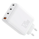 Адаптер WIWU 120W GaN Charger Series 3xUSB-C+USB (Wi-U020)White 4120-0 фото 2