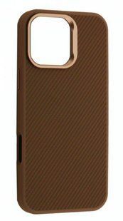 Чохол Kevlar Style MagSafe для iPhone 16 Pro Max Brown 2911-2 фото