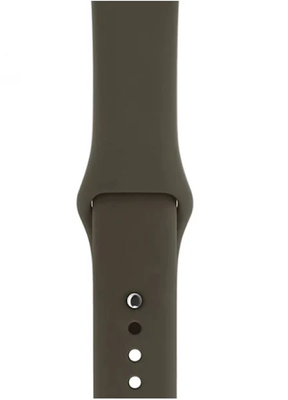 Ремінець Apple Watch Silicone 38,40,41mm Dark olive 275-14 фото
