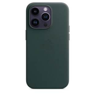 Чохол Leather Case MagSafe iPhone 14 Pro Fir green 261-5 фото