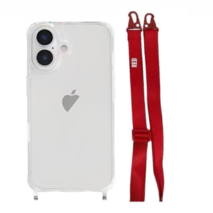 Чохол Armored з ремінцем Crossbody для iPhone 17 Air Red 4065-18 фото
