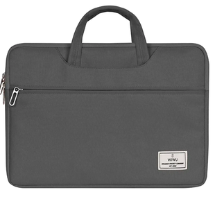 Чохол-сумка Wiwu Macbook 13"-14" Vivid Handbag Series Gray 4407-0 фото