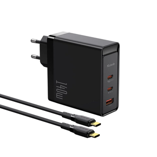 Адаптер Mcdodo GaN 5 Pro 140W Fast Charger (Dual Type-C + USB)Black 4121-0 фото