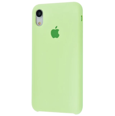 Silicone Case FULL iPhone XR Mint 116-0 фото
