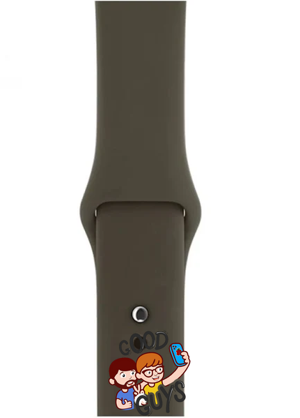 Ремінець Apple Watch Silicone 38,40,41mm Dark olive 275-14 фото