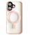 Чохол Nofelet full camera MagSafe для iPhone 16 Pro Pink 2554-5 фото