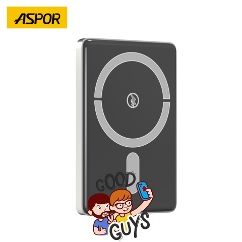 Павер банк Aspor A382 10000mah MagSafe Purple 2356-2 фото