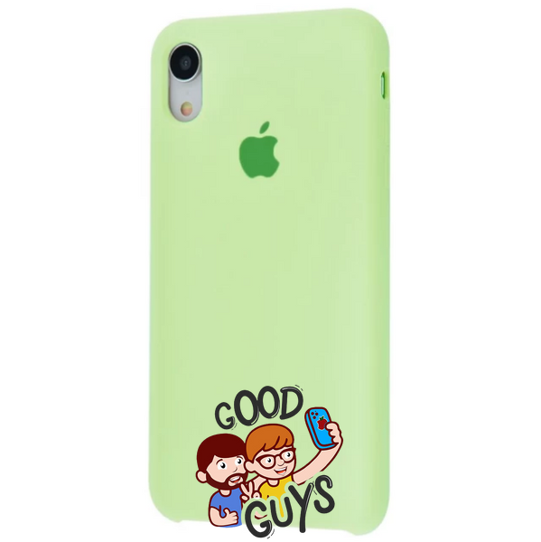 Silicone Case FULL iPhone XR Mint 116-0 фото