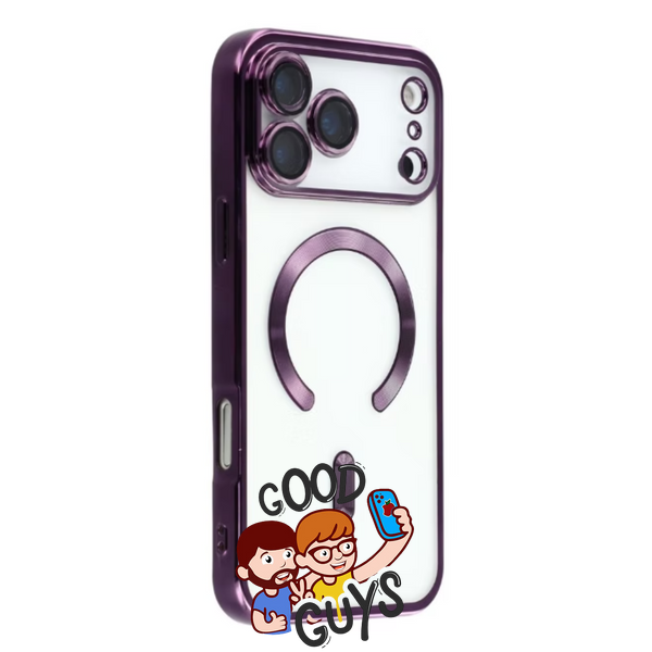 Чохол Shining with MagSafe на iPhone 18 Pro Deep Purple 4603-7 фото