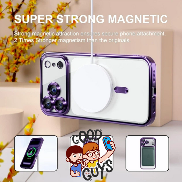 Чохол Shining with MagSafe на iPhone 18 Pro Deep Purple 4603-7 фото