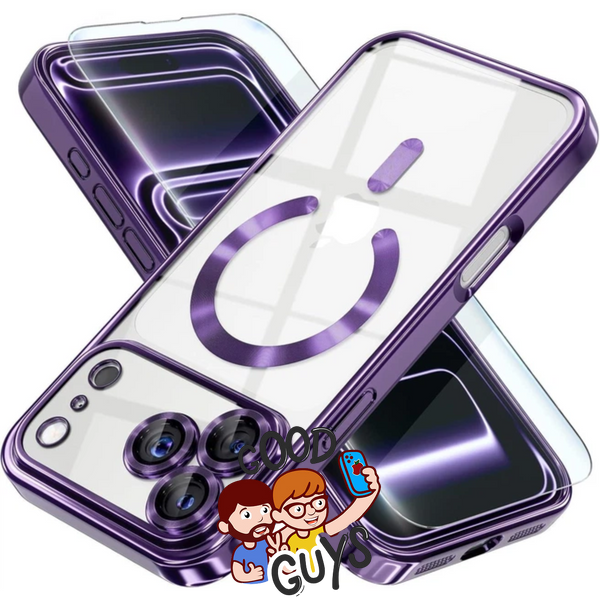 Чохол Shining with MagSafe на iPhone 18 Pro Deep Purple 4603-7 фото