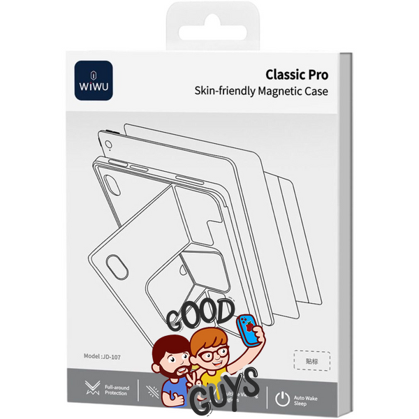 Чохол WIWU Classic Pro Skin-Friendly Magnetic Case JD-107 iPad 10 10.9"(2022) / iPad 11 10.9" ( 2025) Black 4544-0 фото