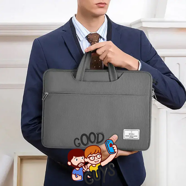 Чохол-сумка Wiwu Macbook 13"-14" Vivid Handbag Series Gray 4407-0 фото