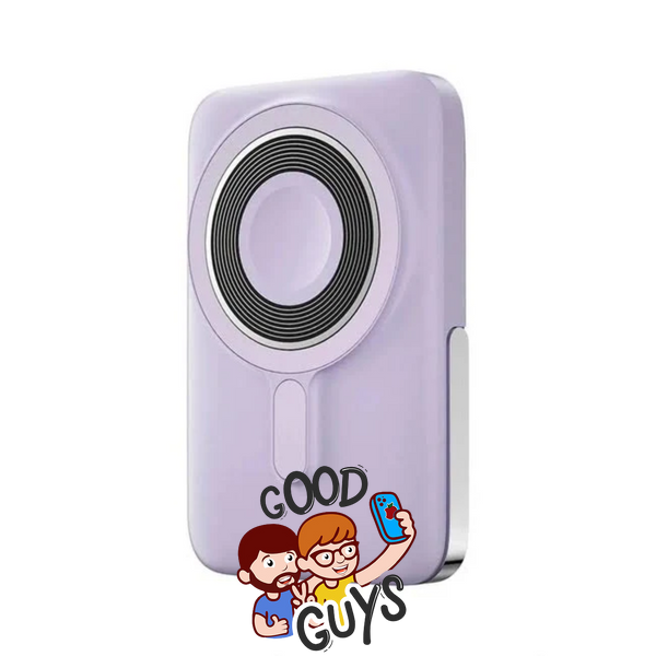 Power Bank WiWU Elite Series 3in1 Magnetic 10000mAh Wi-PO20 Purple 4095-4 фото