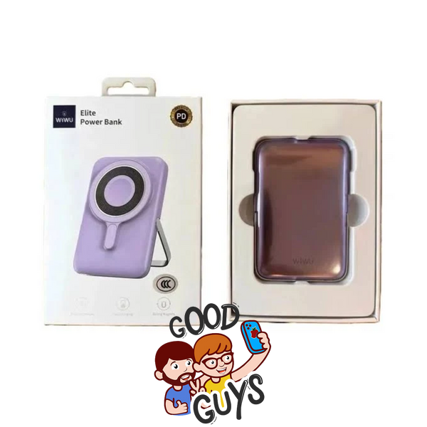 Power Bank WiWU Elite Series 3in1 Magnetic 10000mAh Wi-PO20 Purple 4095-4 фото