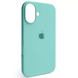 Чохол Silicone case Full iPhone 16 Turquoise 2480-16 фото 1