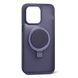 Чохол Crystal Matt з підставкою MagSafe iPhone 13 Pro Max Dark Blue 1176-6 фото 1